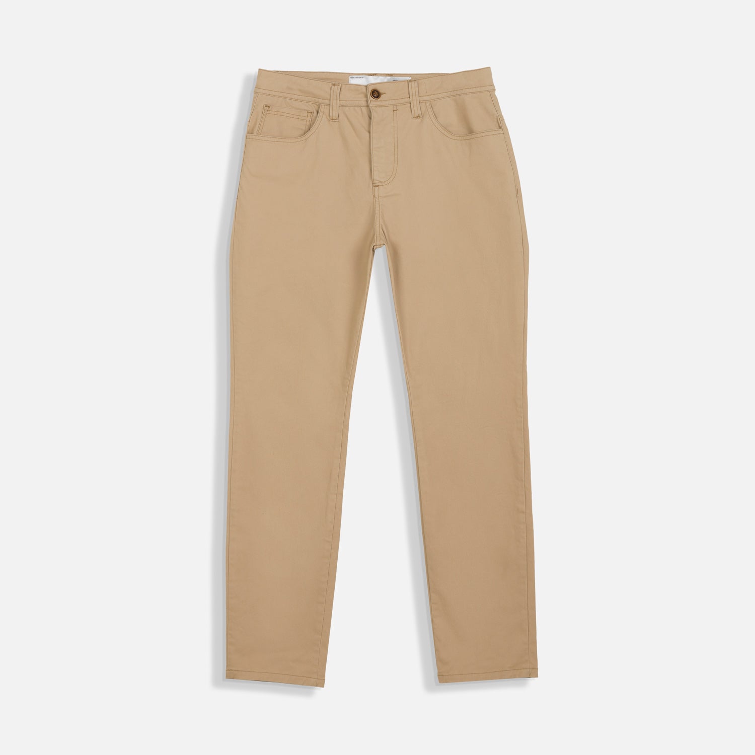 PANTALON 5 BOLSILLOS COLOR BEIGE