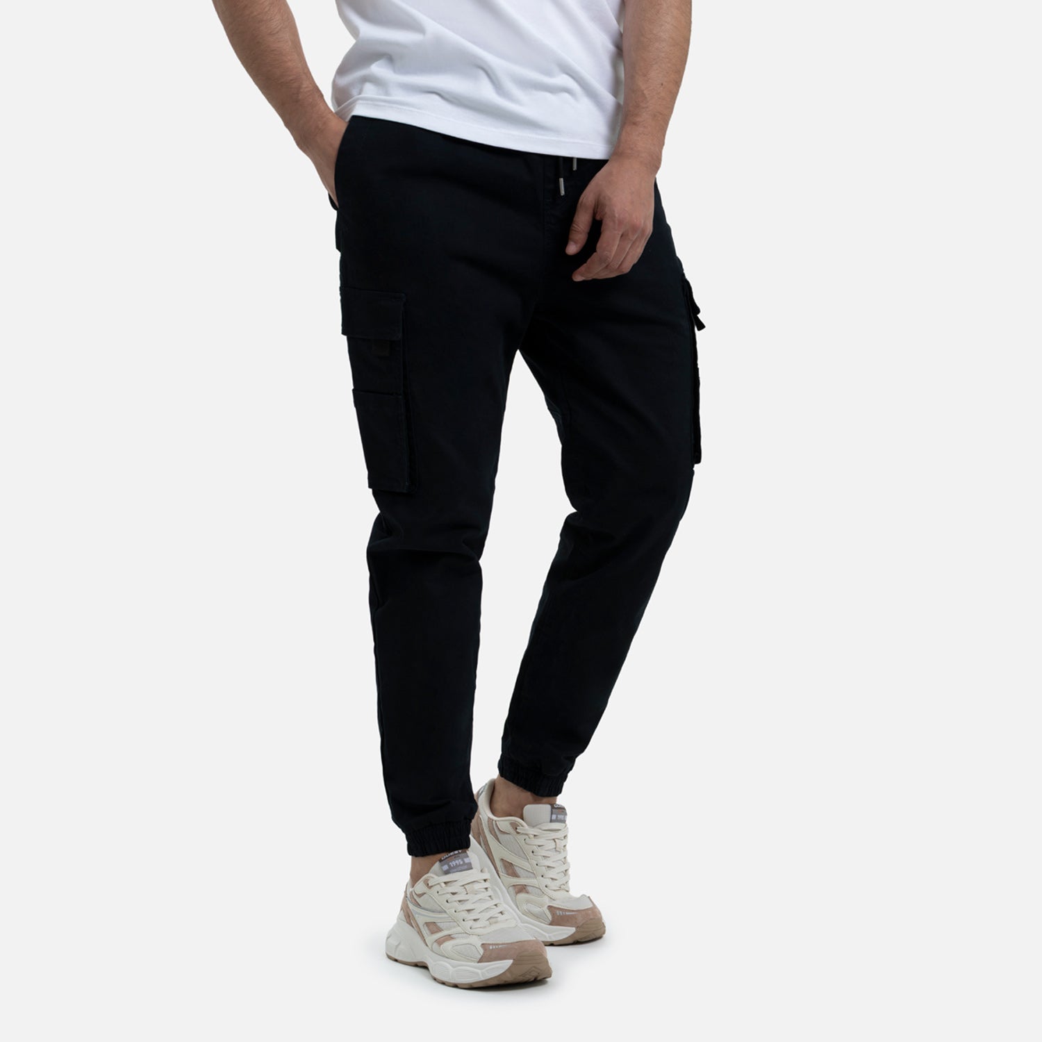 PANTALON JOGG COLOR AZUL OSCURO