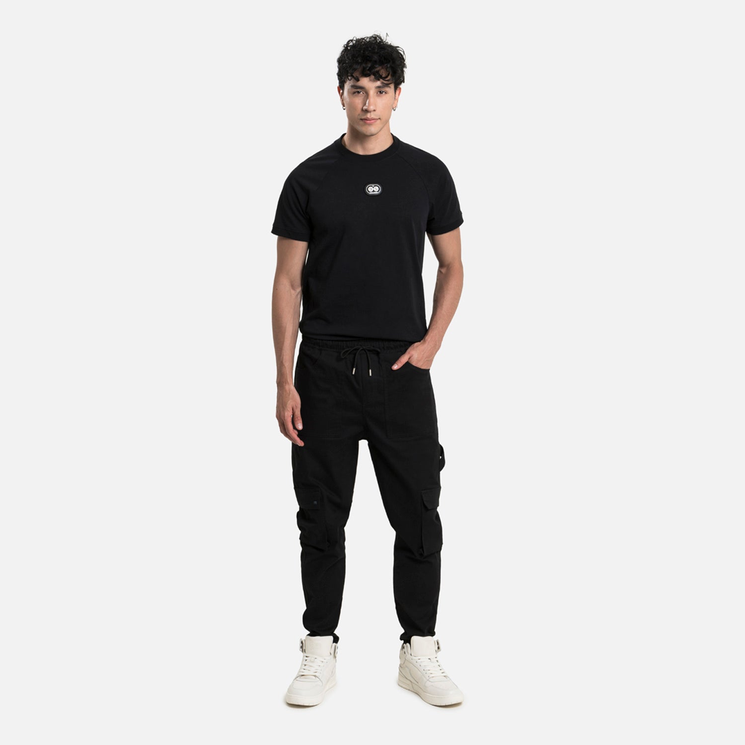 PANTALON JOGG COLOR NEGRO