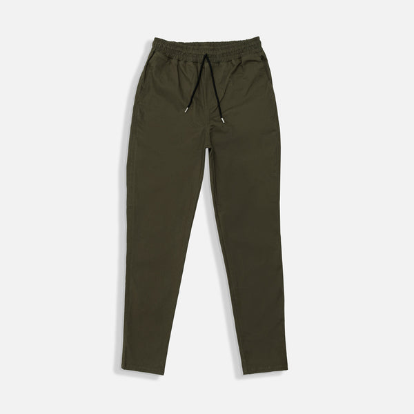 PANTALON JOGG COLOR VERDE MILITAR