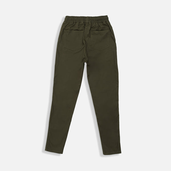 PANTALON JOGG COLOR VERDE MILITAR