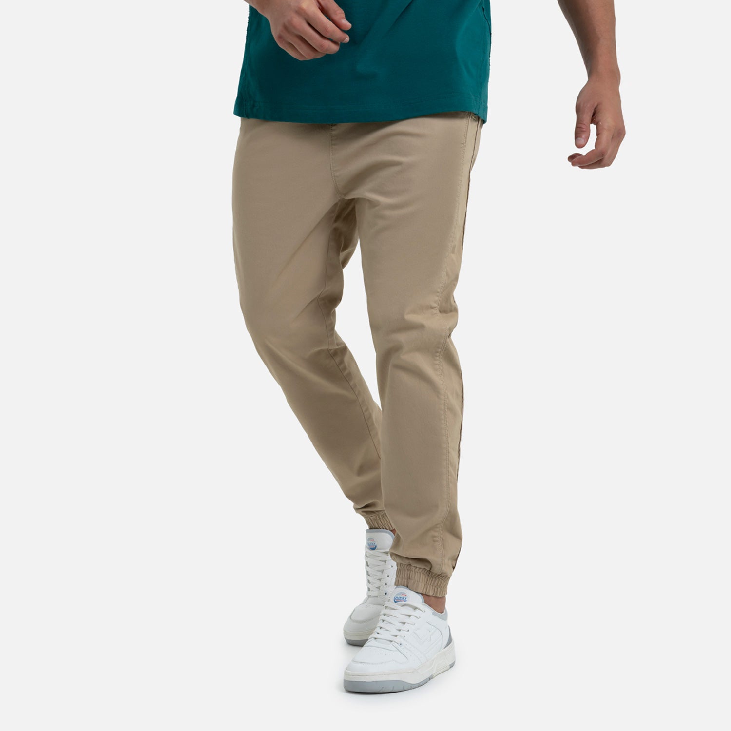 PANTALON JOGG COLOR BEIGE