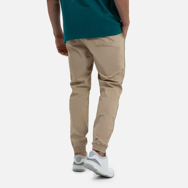 PANTALON JOGG COLOR BEIGE