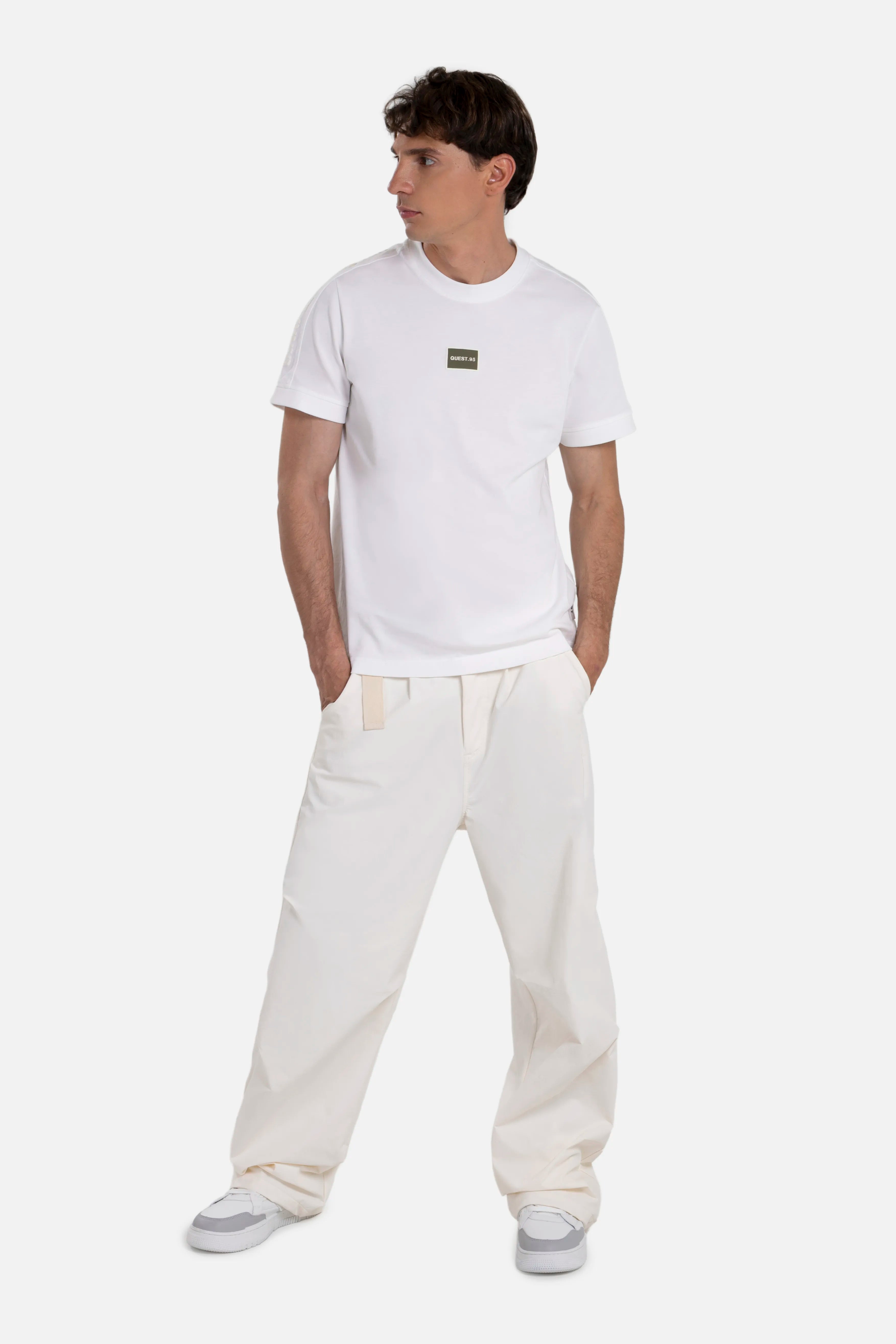 PANTALON TIPO CHINO COLOR IVORY