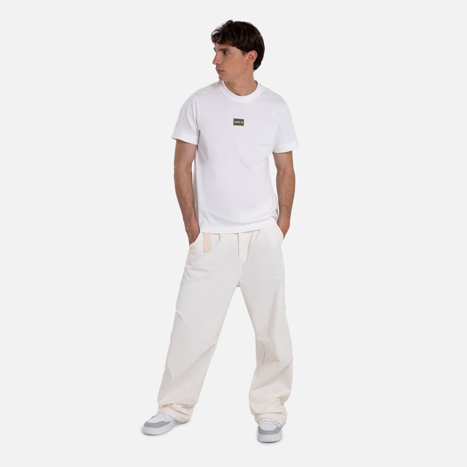 PANTALON TIPO CHINO COLOR IVORY