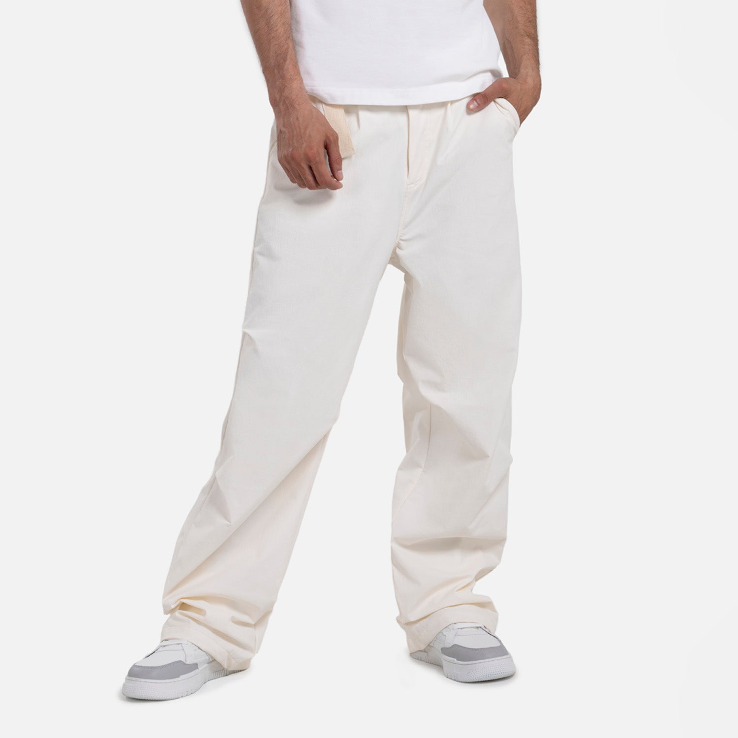 PANTALON TIPO CHINO COLOR IVORY
