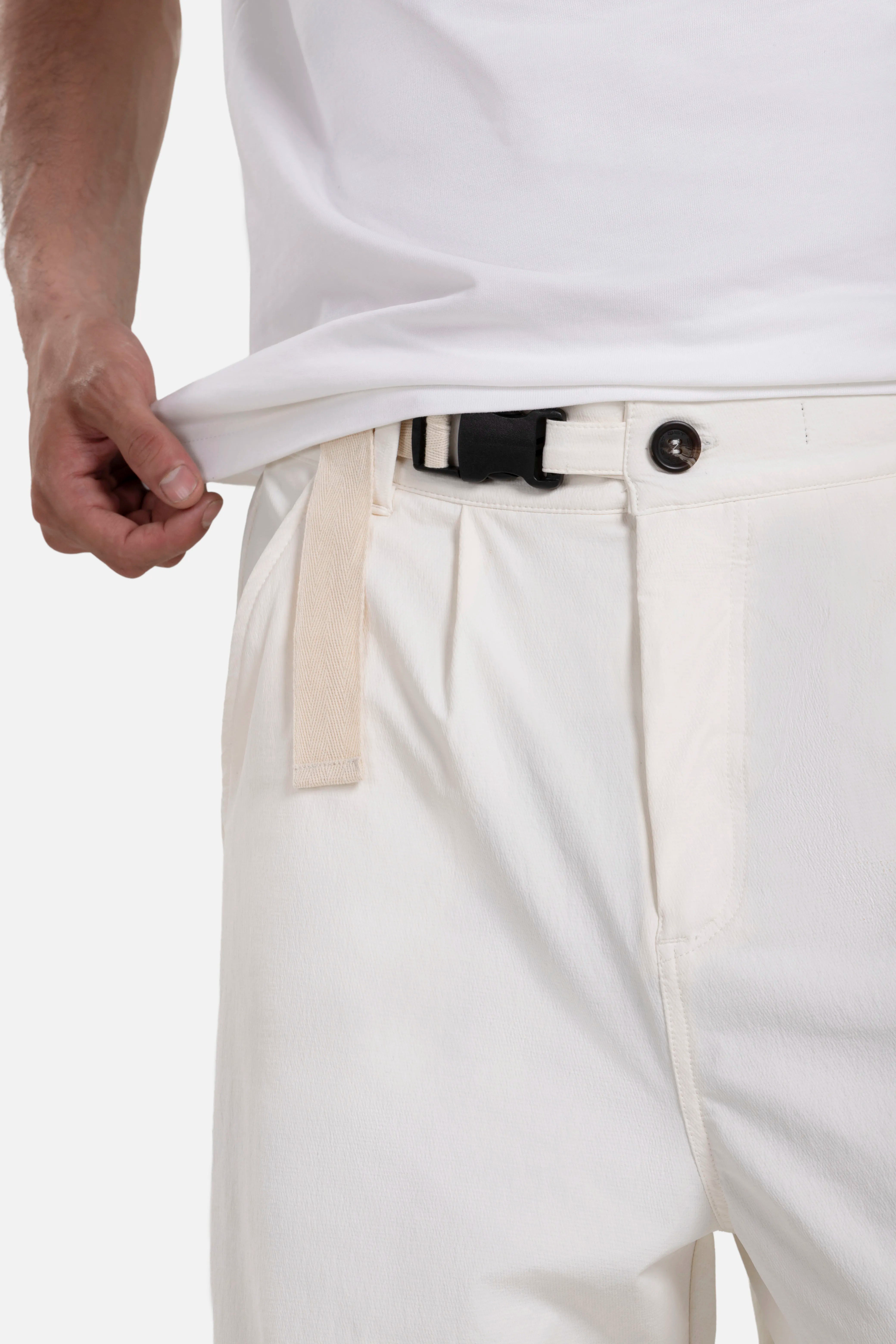 PANTALON TIPO CHINO COLOR IVORY