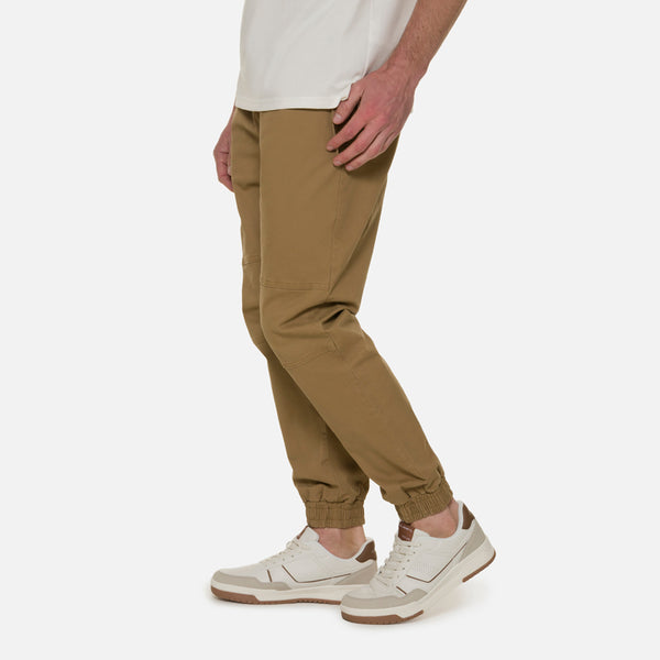 PANTALON JOGG COLOR KAKI