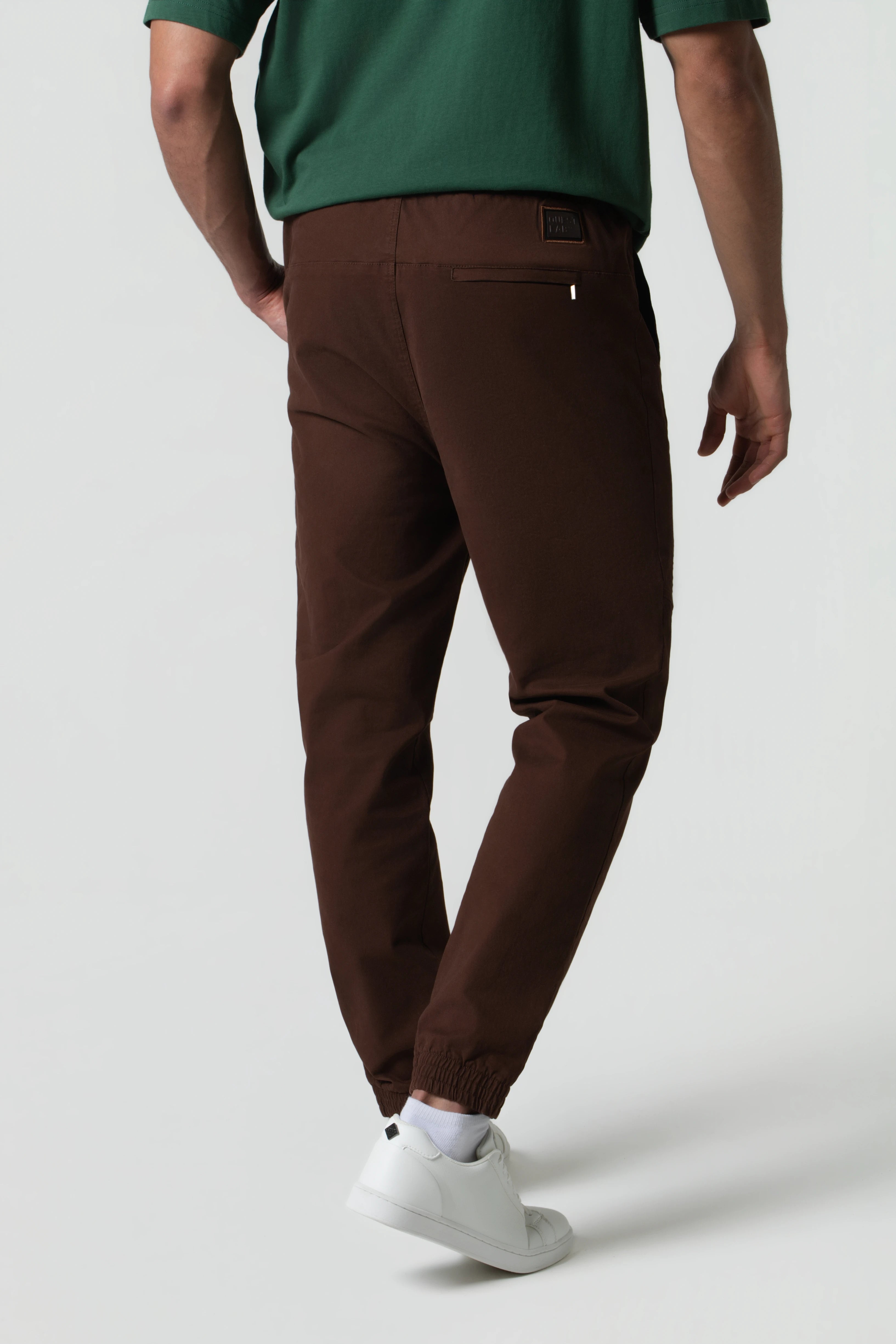PANTALON JOGG COLOR CHICORY COFFE