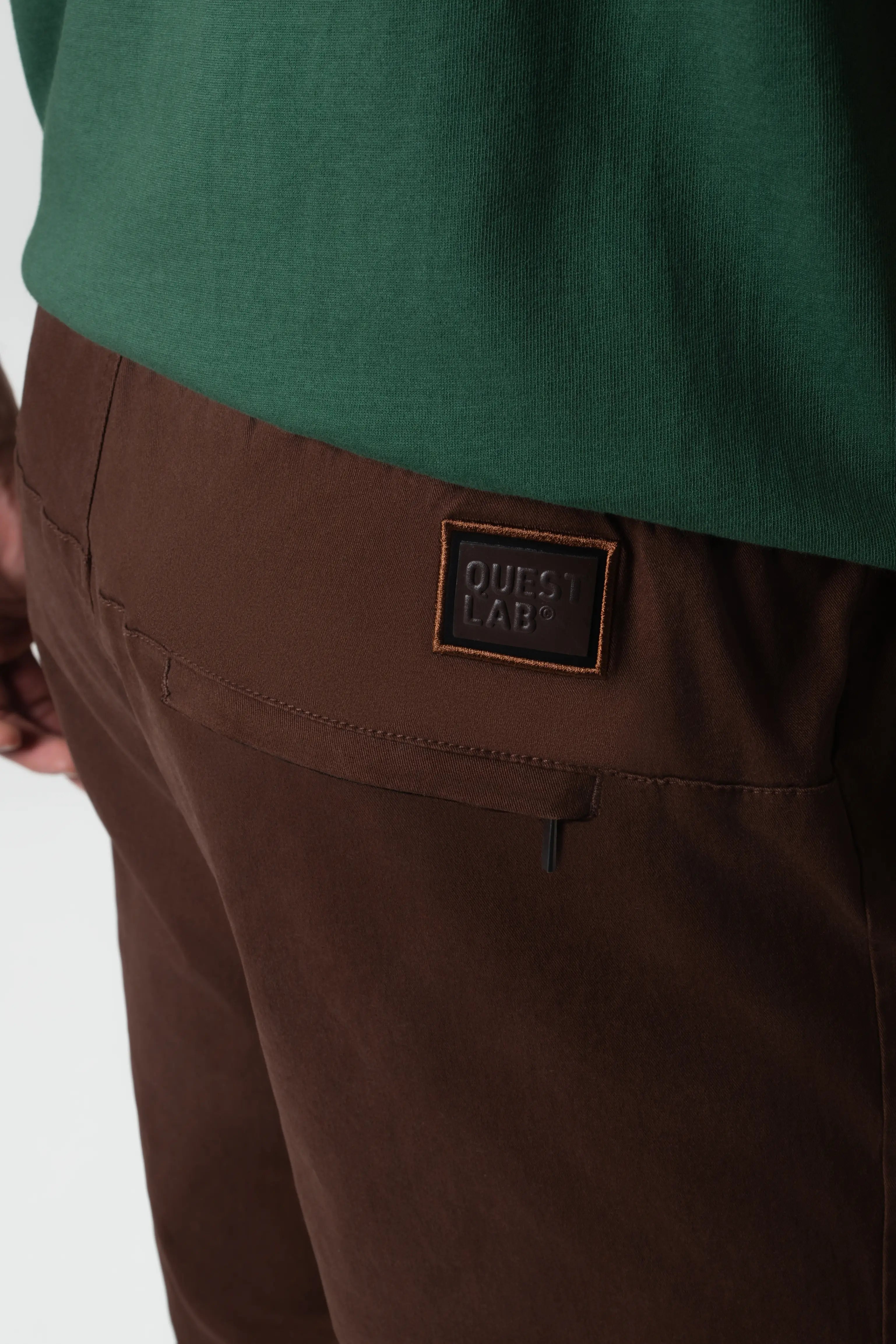 PANTALON JOGG COLOR CHICORY COFFE