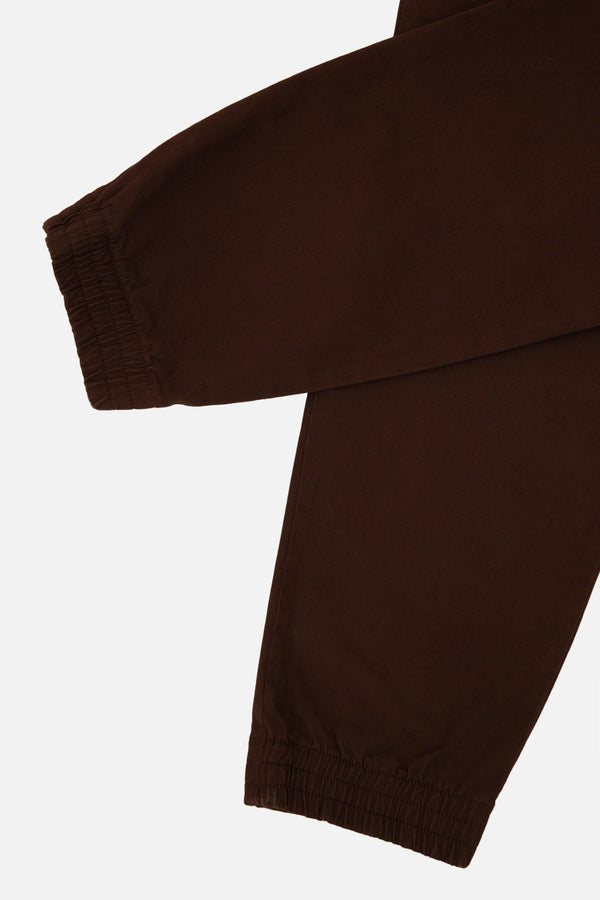 PANTALON JOGG COLOR CHICORY COFFE