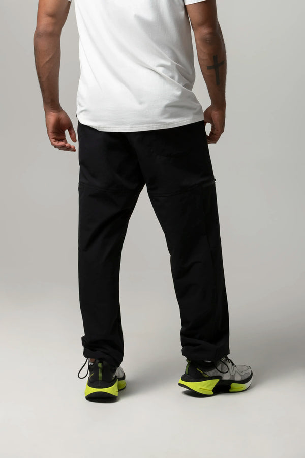PANTALON SUDADERA COLOR NEGRO