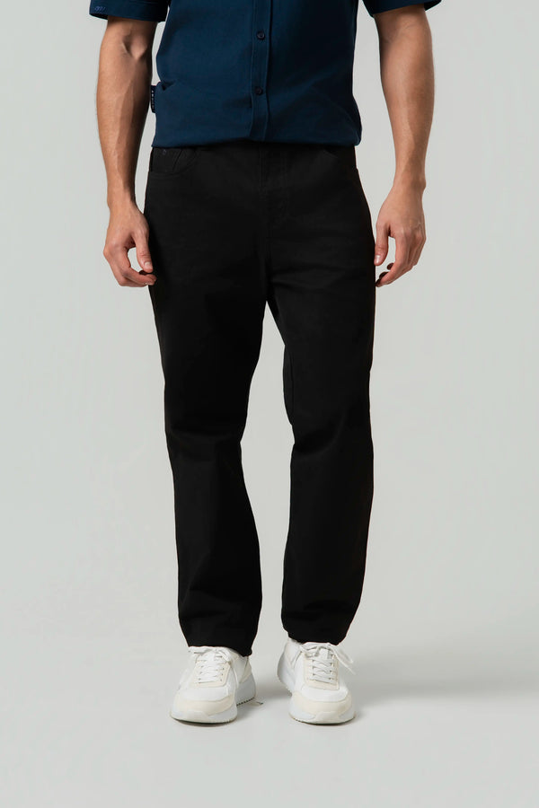 PANTALON 5 BOLSILLOS COLOR NEGRO