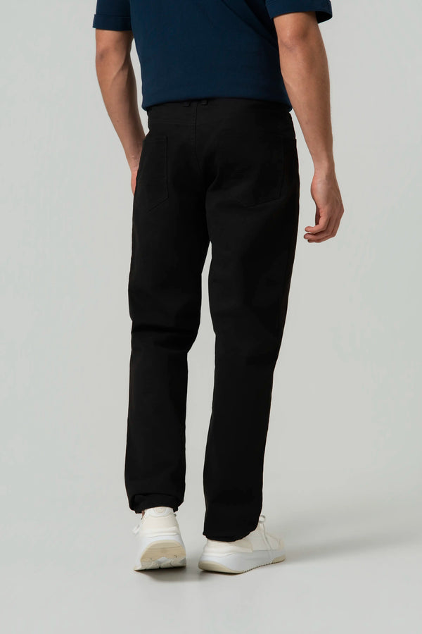 PANTALON 5 BOLSILLOS COLOR NEGRO
