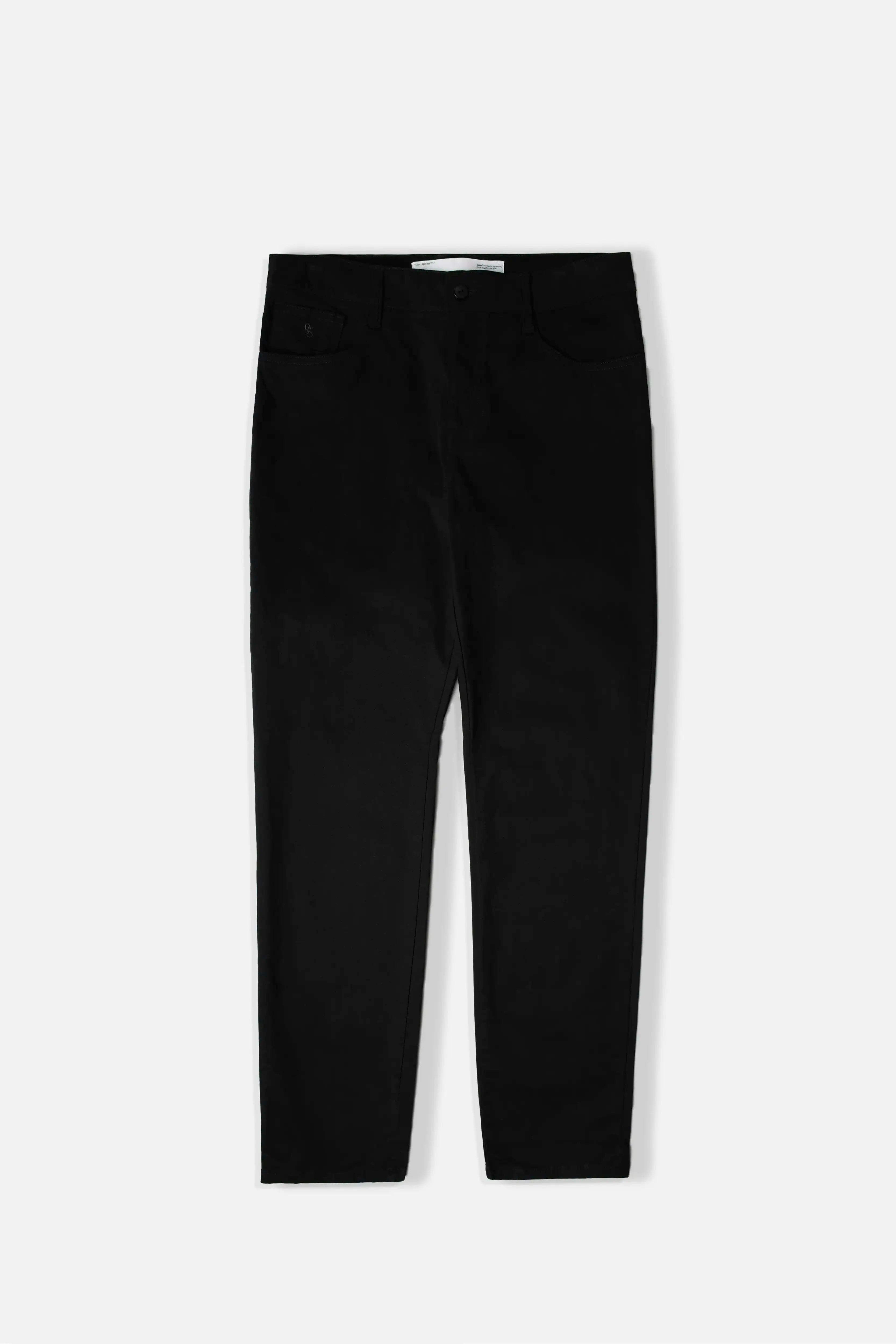 PANTALON 5 BOLSILLOS COLOR NEGRO