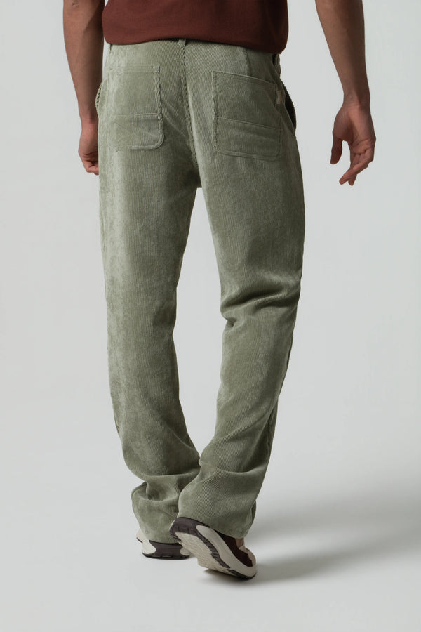 PANTALON 5 BOLSILLOS COLOR VERDE