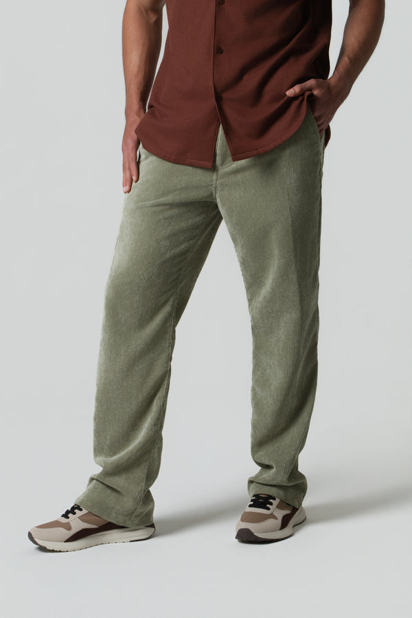 PANTALON 5 BOLSILLOS COLOR VERDE