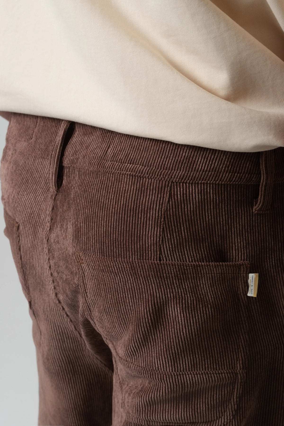 PANTALON 5 BOLSILLOS COLOR BRUNETTE