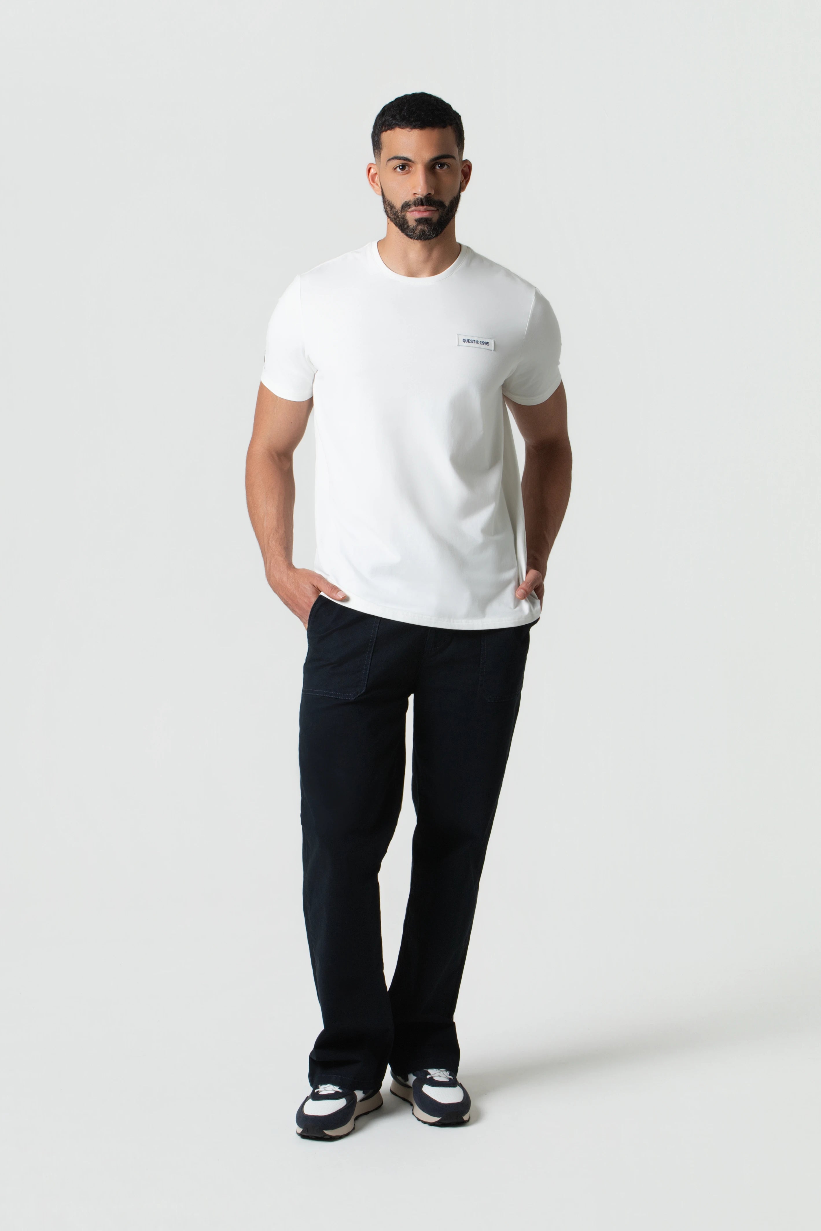 PANTALON TIPO CHINO COLOR AZUL OSCURO