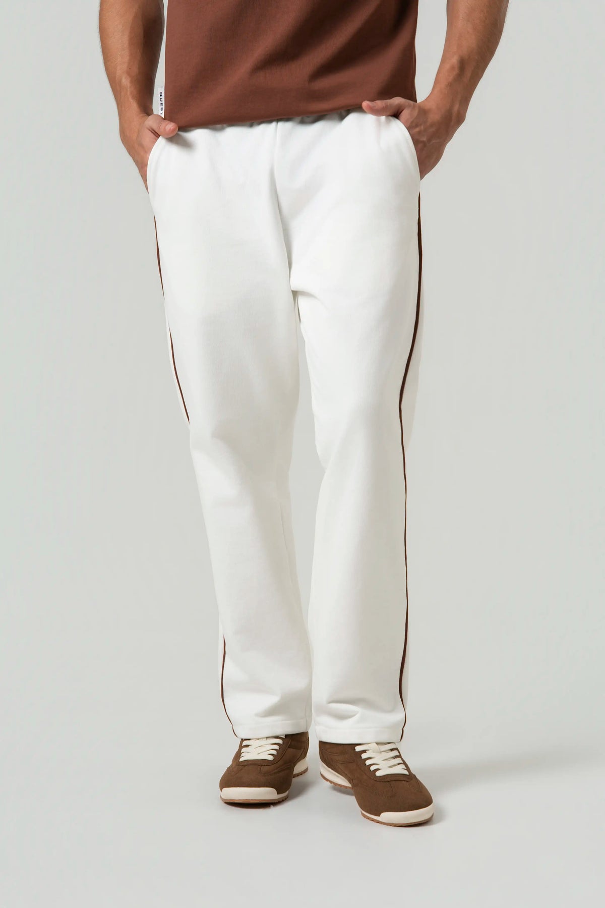 PANTALON TIPO CHINO COLOR IVORY
