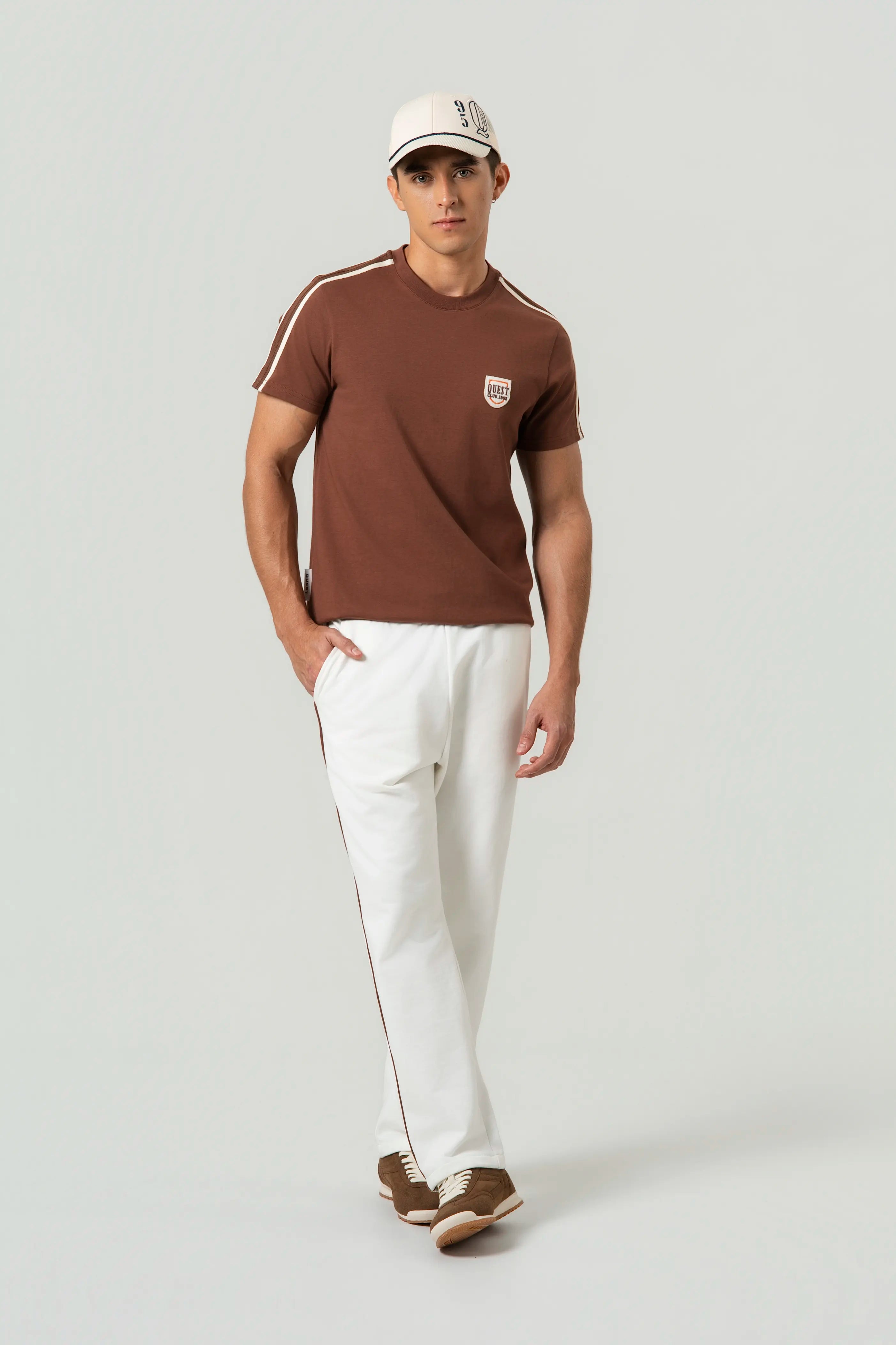 PANTALON TIPO CHINO COLOR IVORY