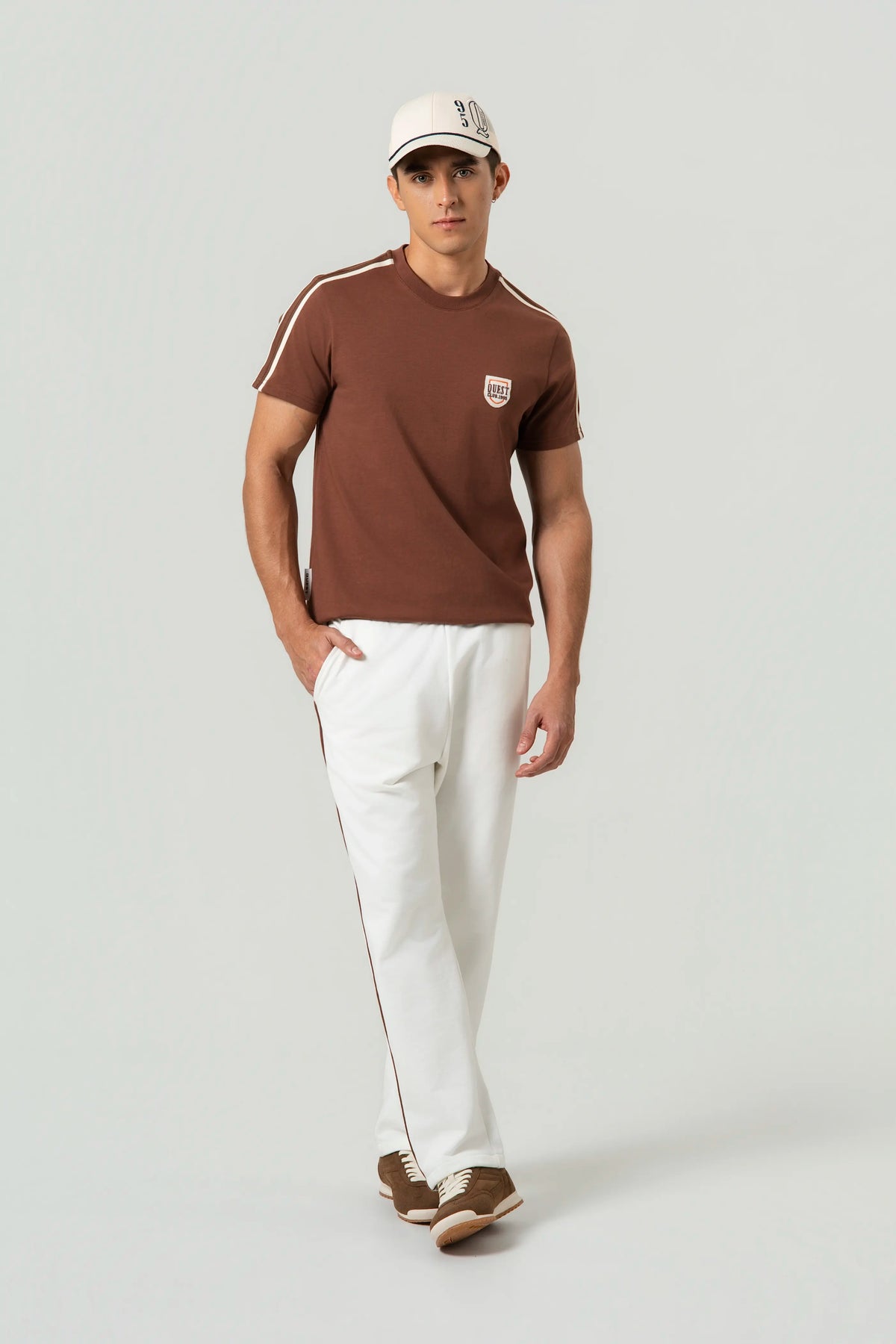 PANTALON TIPO CHINO COLOR IVORY
