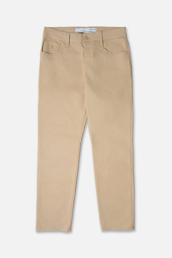 PANTALON 5 BOLSILLOS COLOR BEIGE