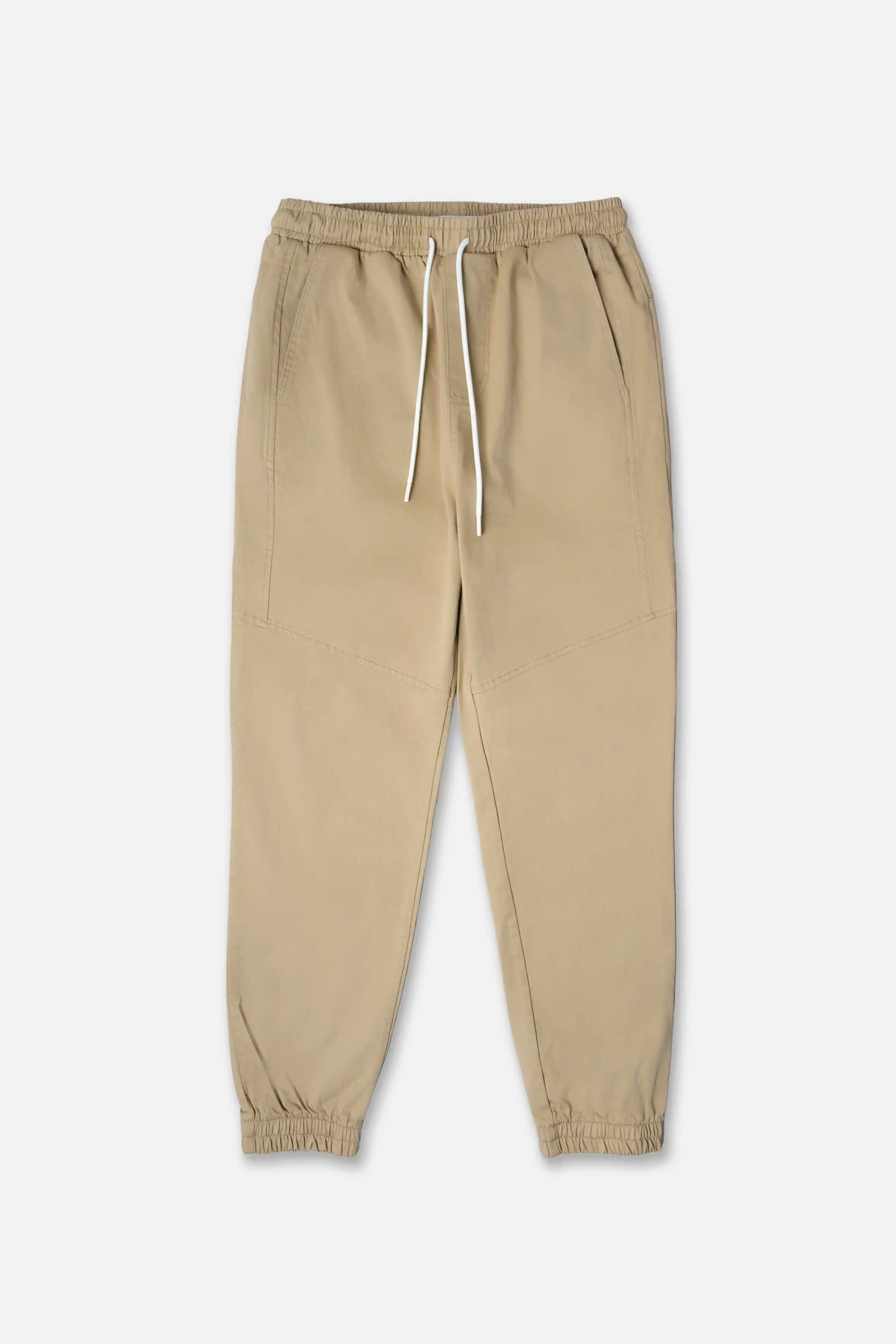 PANTALON JOGG COLOR BEIGE