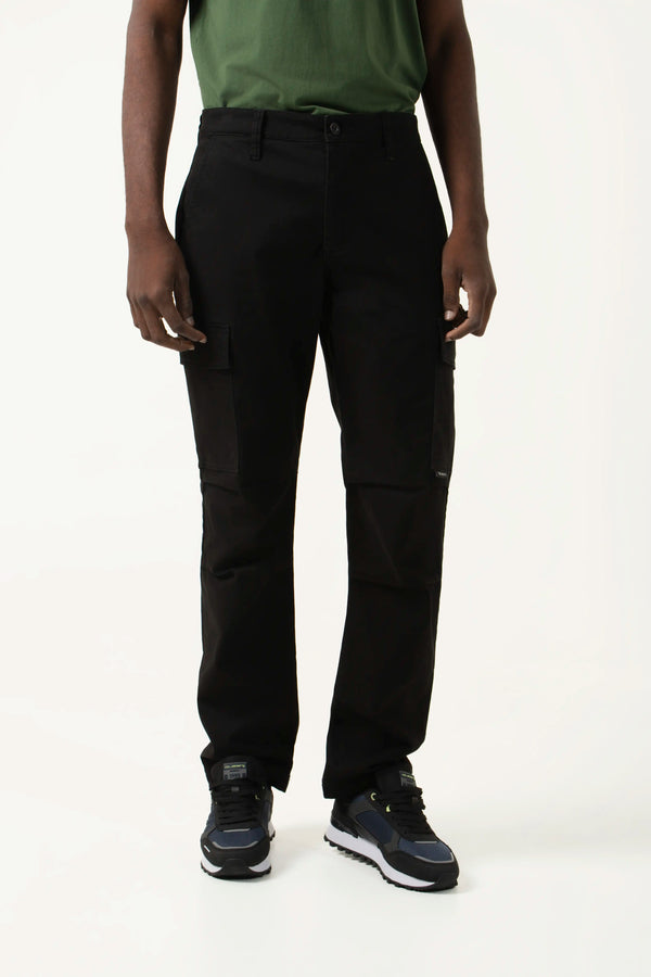 PANTALON CARGO COLOR NEGRO