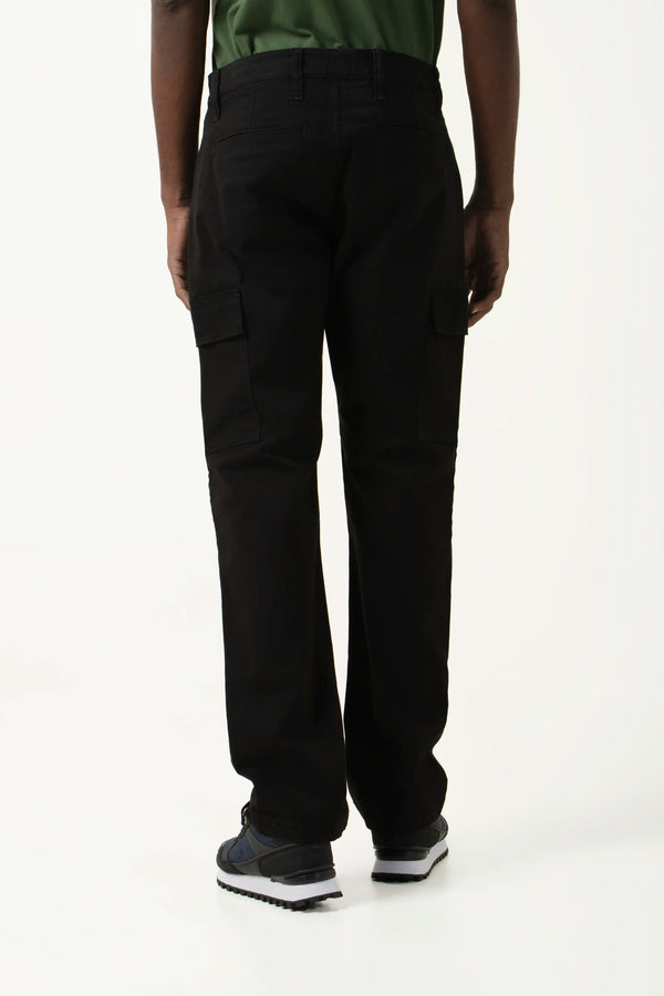 PANTALON CARGO COLOR NEGRO