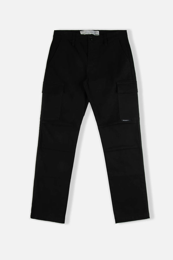 PANTALON CARGO COLOR NEGRO