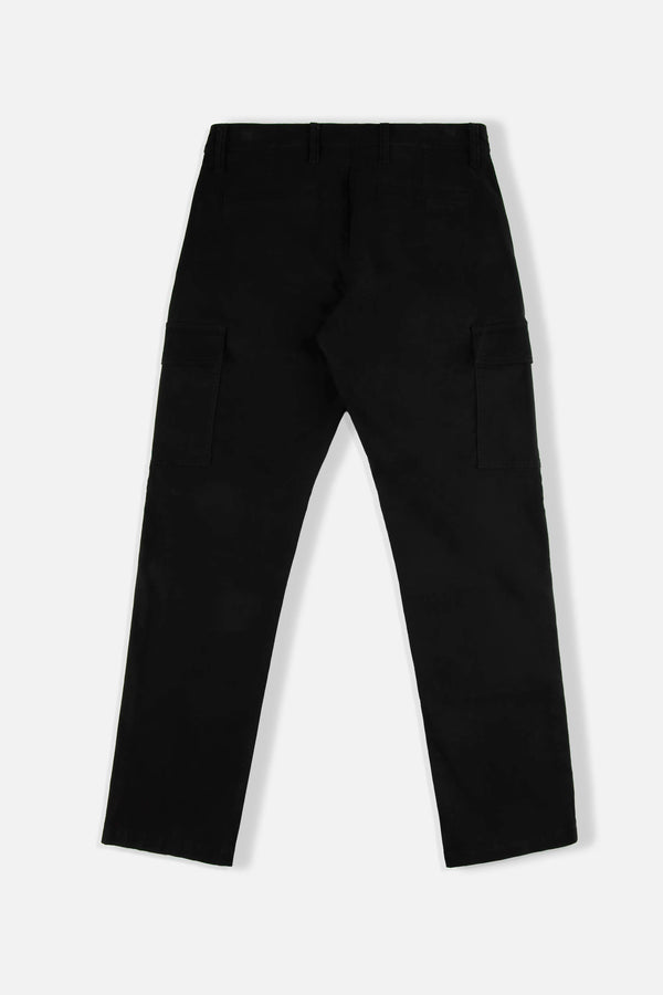 PANTALON CARGO COLOR NEGRO