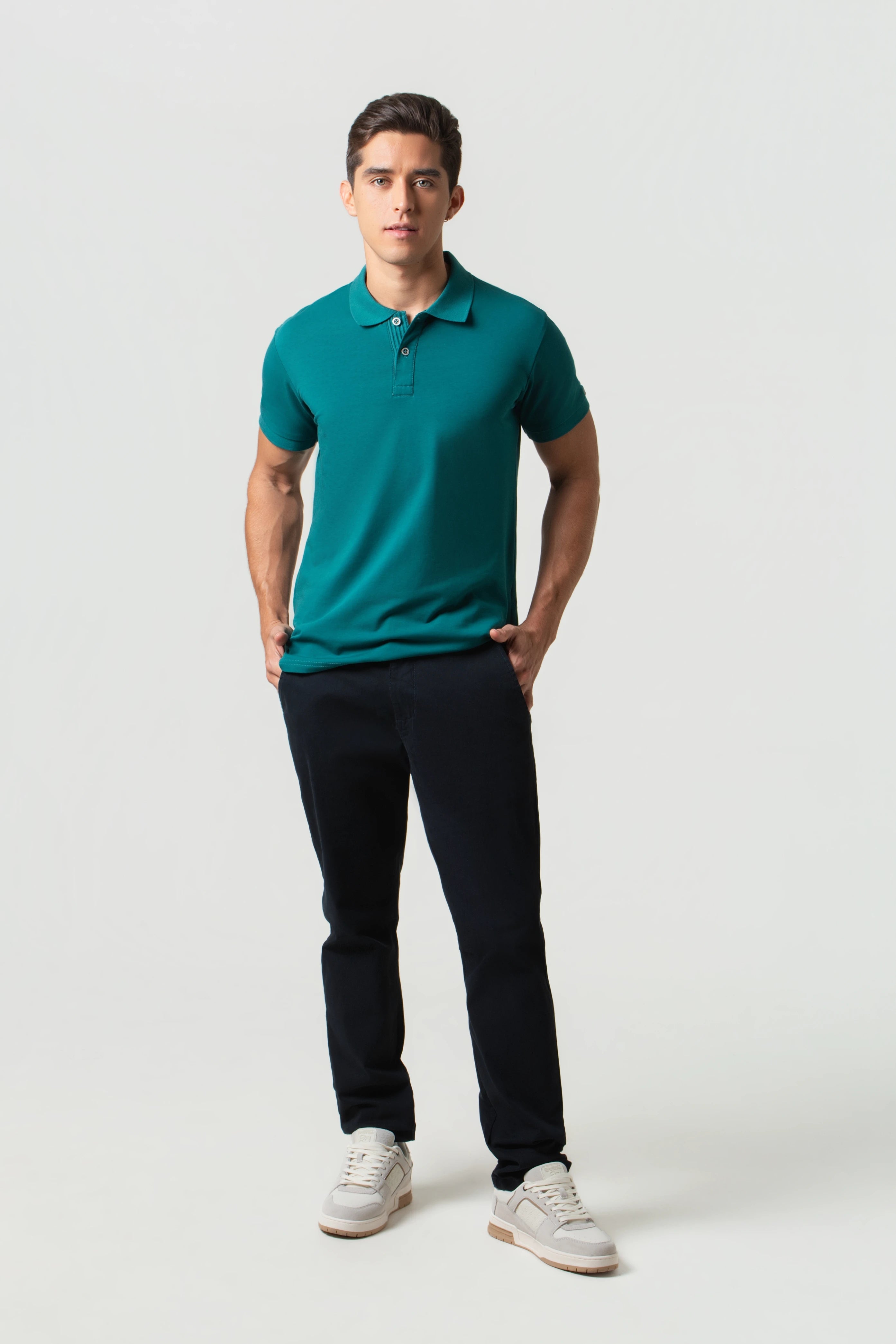 PANTALON CHINO COLOR AZUL OSCURO