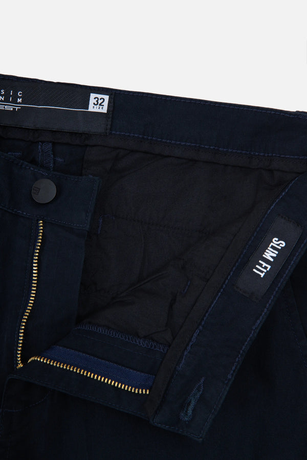 PANTALON CHINO COLOR AZUL OSCURO