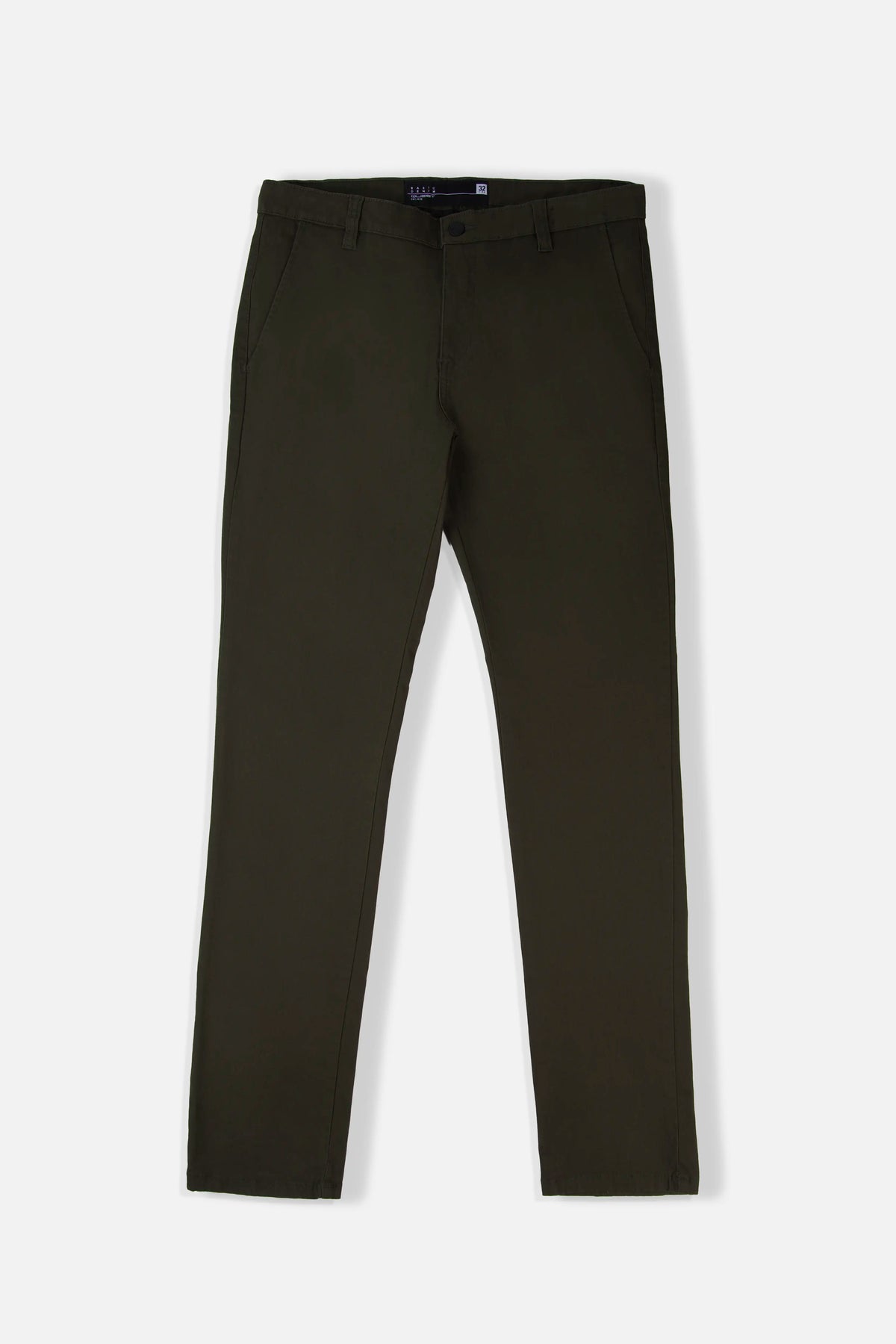 PANTALON CHINO COLOR VERDE MILITAR