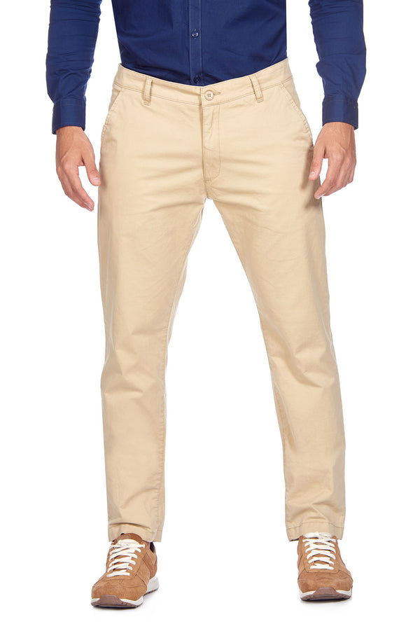 PANTALON CHINO COLOR BEIGE