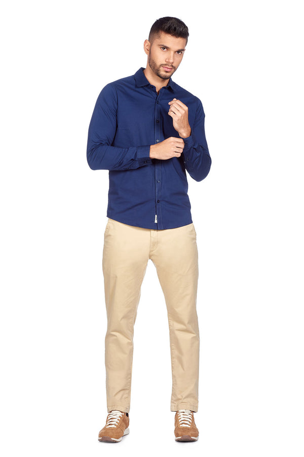 PANTALON CHINO COLOR BEIGE