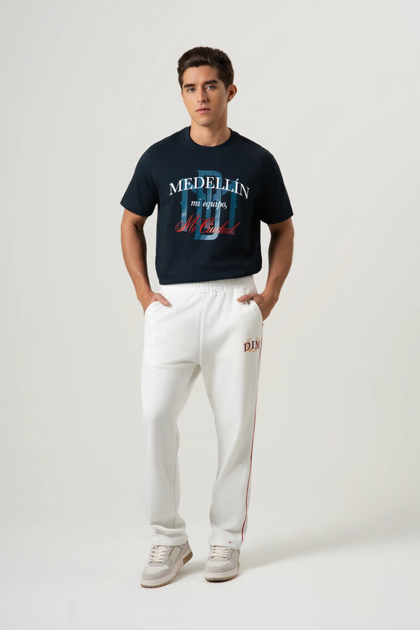 PANTALON SUDADERA COLOR IVORY