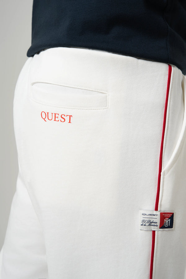 PANTALON SUDADERA COLOR IVORY
