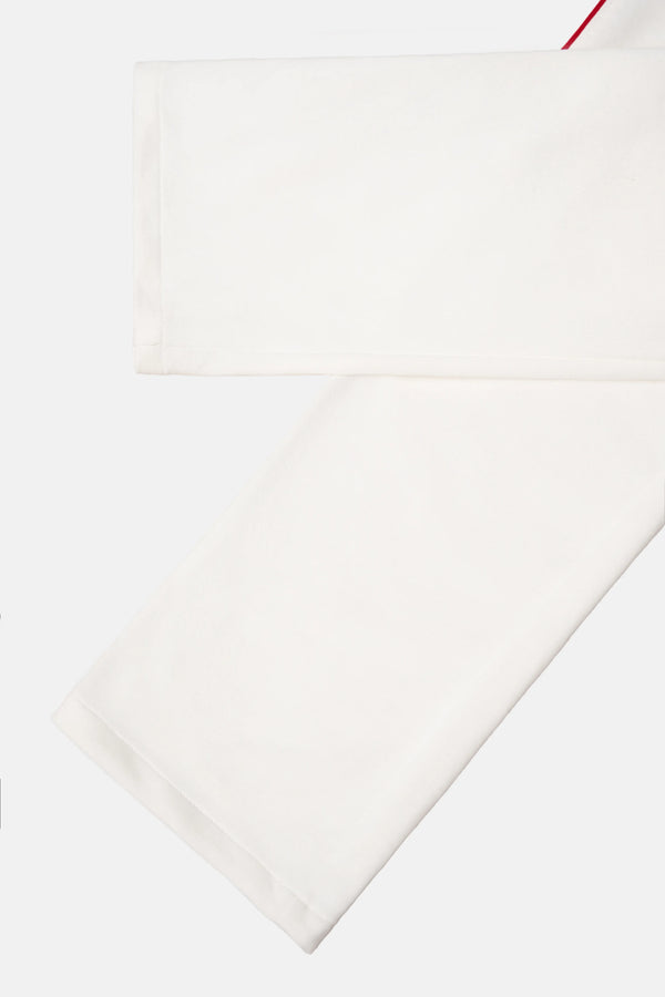 PANTALON SUDADERA COLOR IVORY