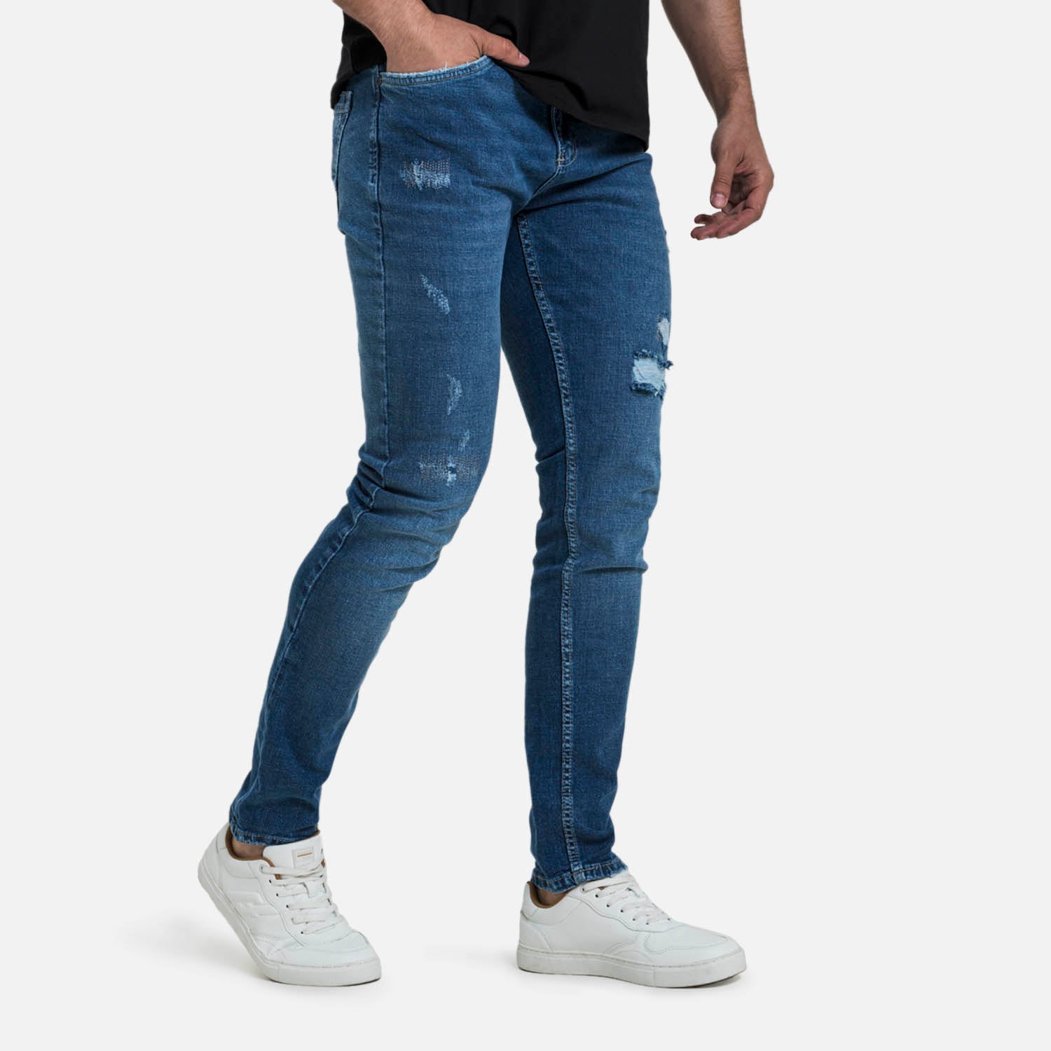 JEAN 5 BOLSILLOS COLOR AZUL CLARO