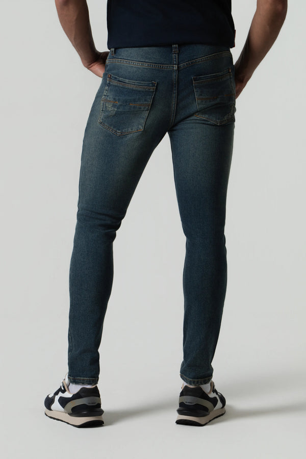 JEAN 5 BOLSILLOS COLOR AZUL MEDIO