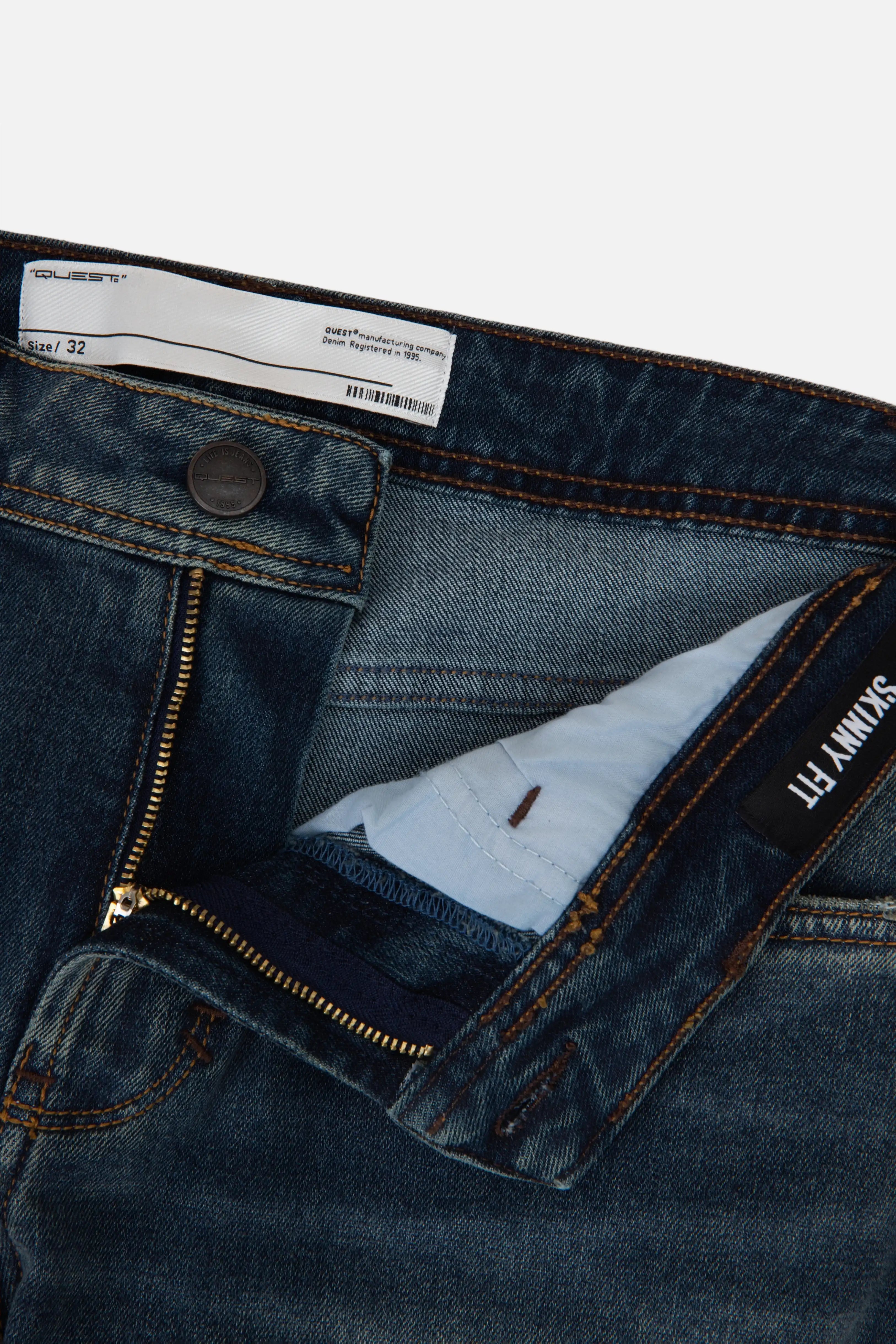 JEAN 5 BOLSILLOS COLOR AZUL MEDIO