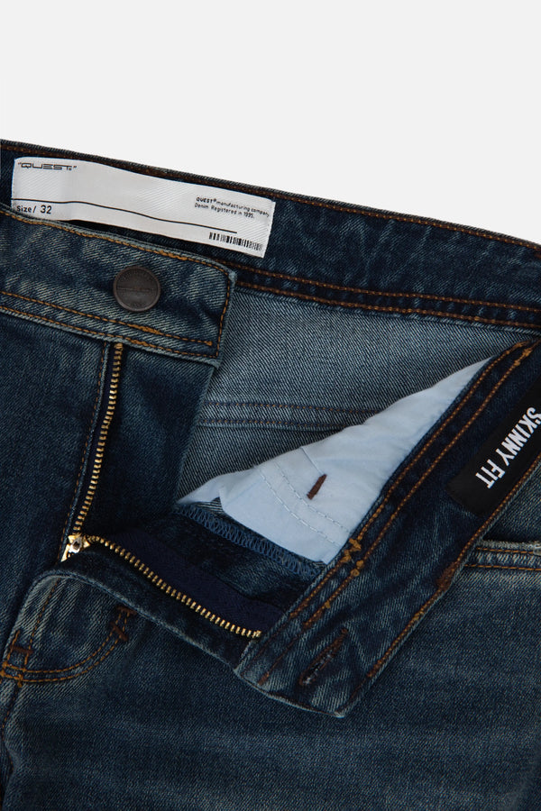 JEAN 5 BOLSILLOS COLOR AZUL MEDIO