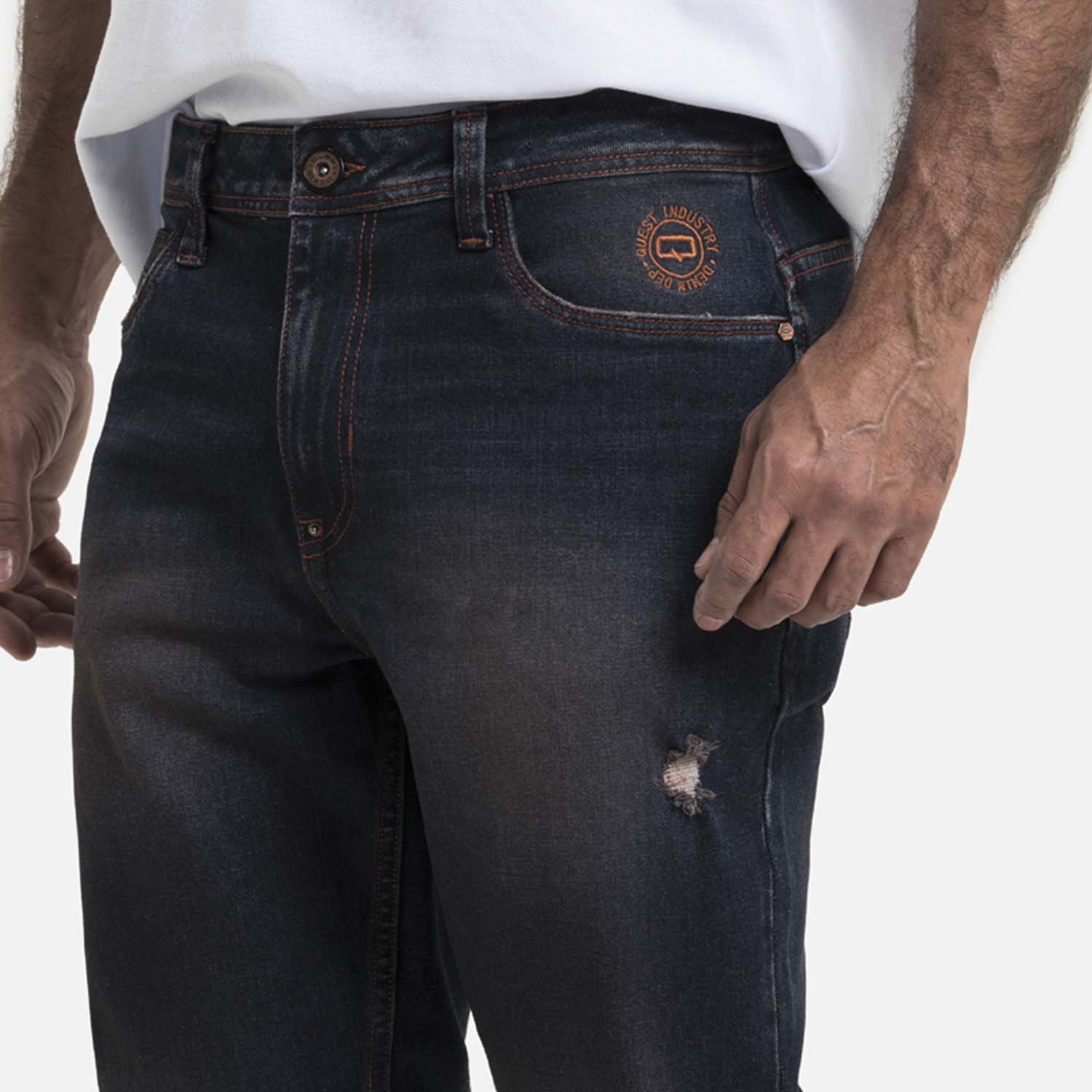 JEAN 5 BOLSILLOS COLOR AZUL INDUSTRY