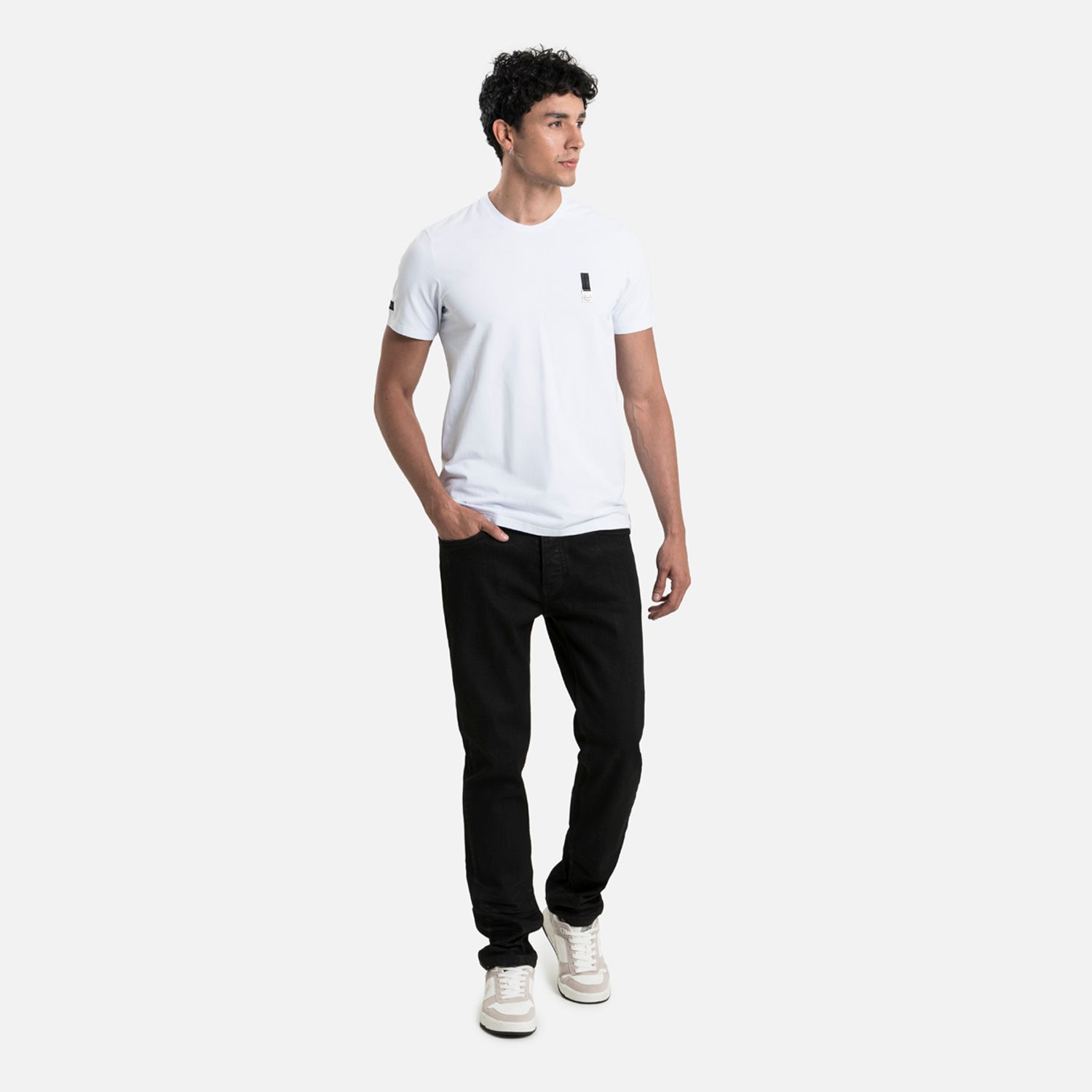 JEAN 5 BOLSILLOS COLOR NEGRO
