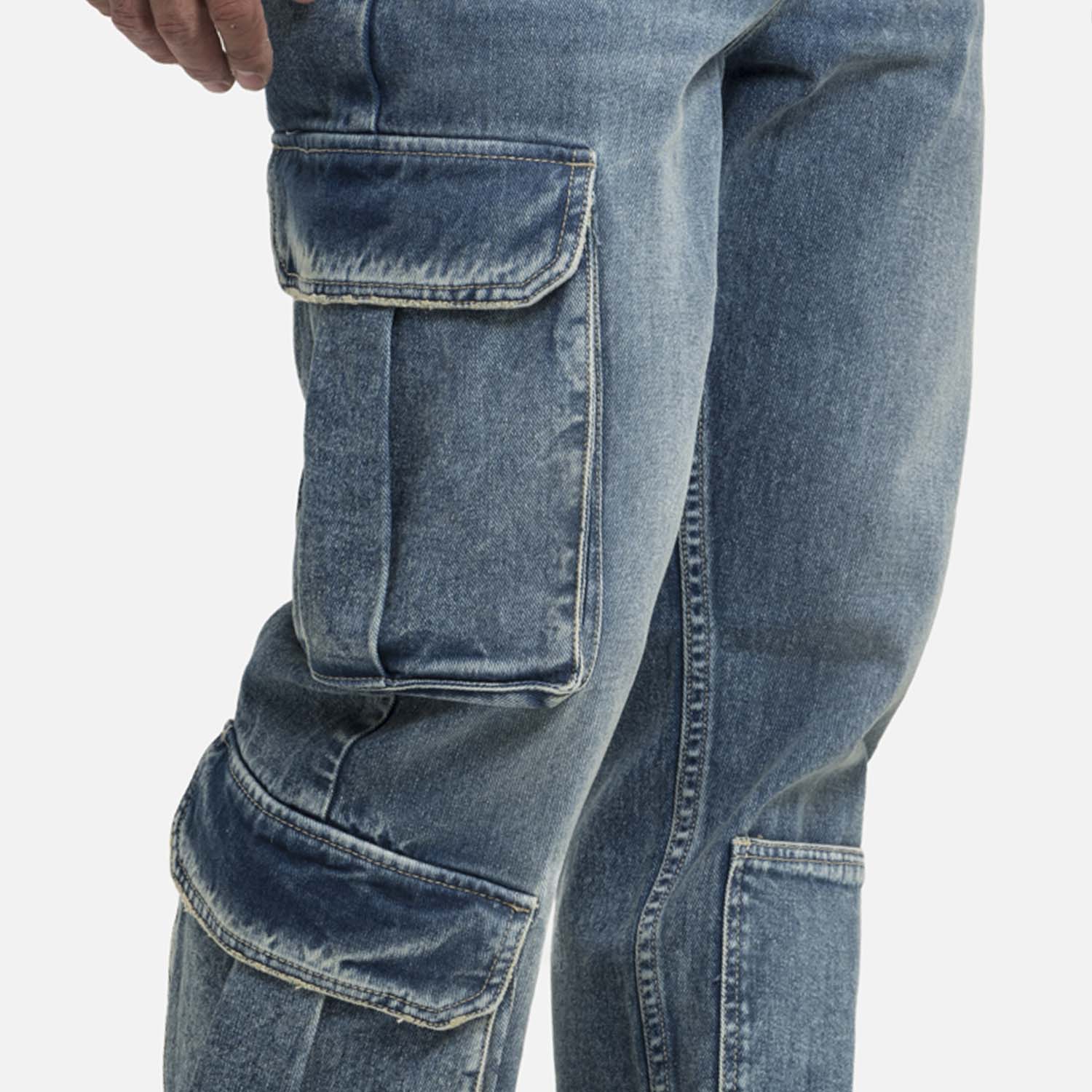 JEAN CARGO COLOR AZUL CLARO