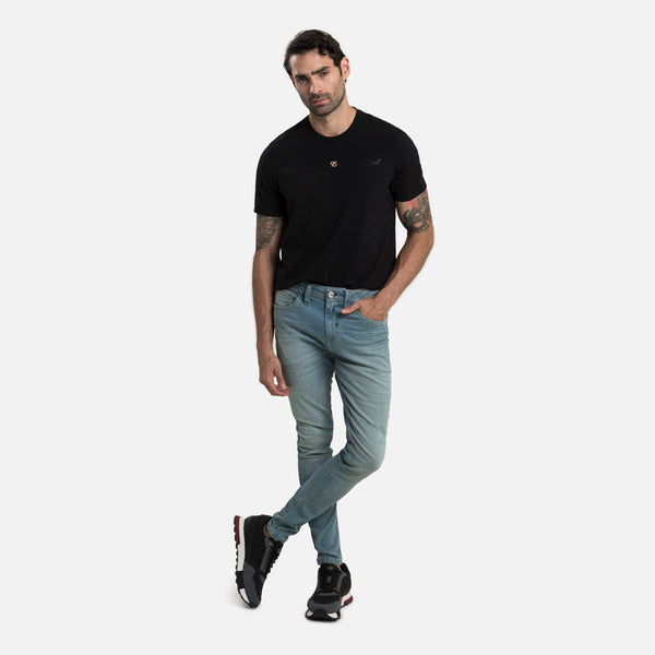 JEAN 5 BOLSILLOS COLOR AZUL CLARO