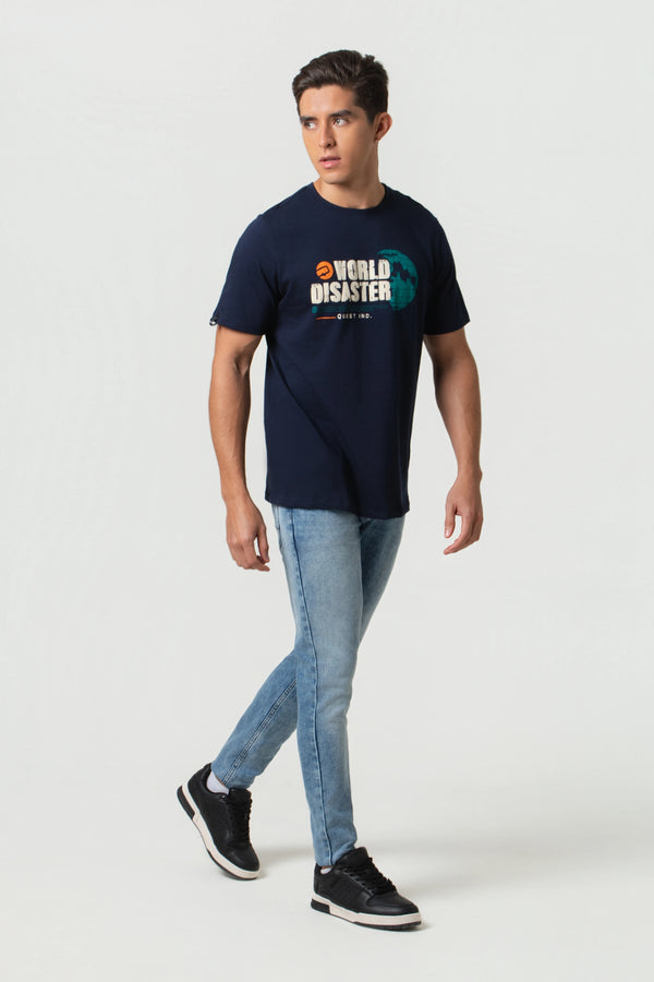 JEAN 5 BOLSILLOS COLOR AZUL MEDIO