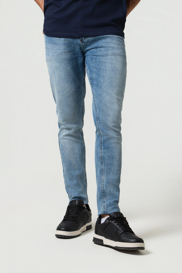 JEAN 5 BOLSILLOS COLOR AZUL MEDIO